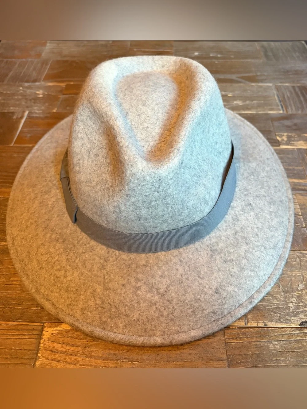 J. Crew Wool Western Hat with Grosgrain Trim